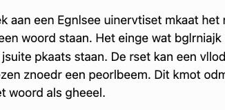 Letters binnen woord